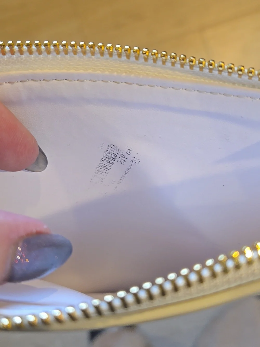 Kate Spade New York Golden Metallic Confetti Zipper Pencil Pouch